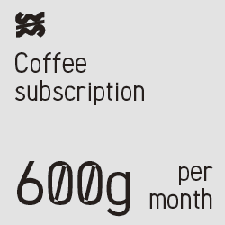 コーヒー定期便（月600g）